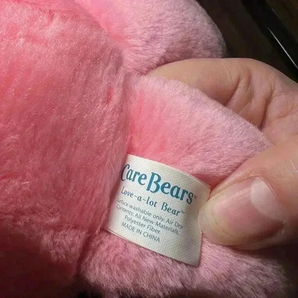 Care Bear Love-a-Lot Plush Talking Pink 13" 2005 - Picture 3 of 3